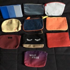 Ipsy cosmetic bags!